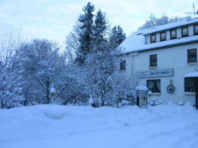 Waldpension Zum Felsenkeller Lichtenfels-Sachsenberg Ngoại thất bức ảnh
